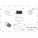 1 1/2 Skin Fitting Diagram