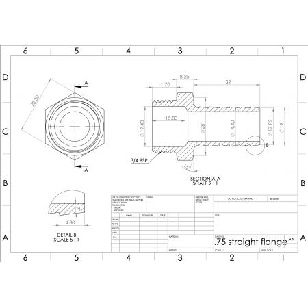 Small Hose Tail Diagram