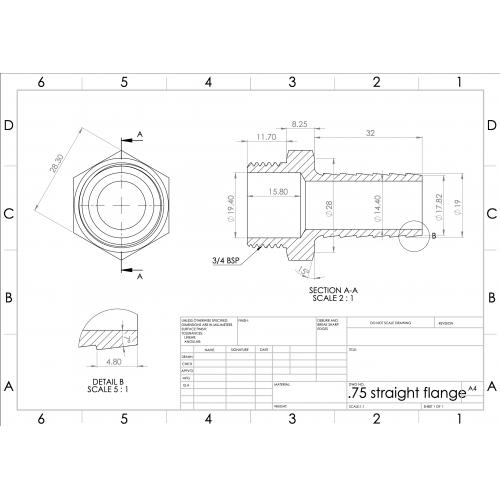 Small Hose Tail Diagram